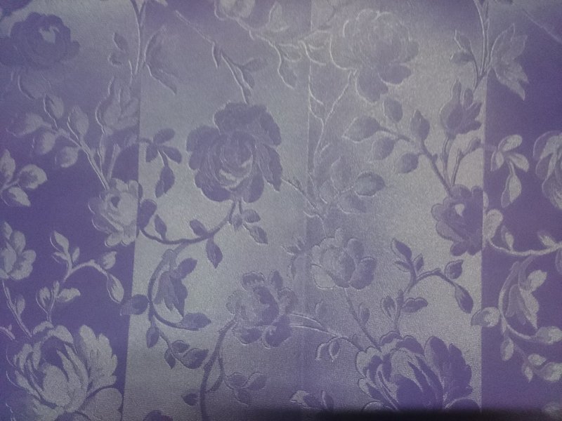Handtasche mini / Rosenmuster violett ab