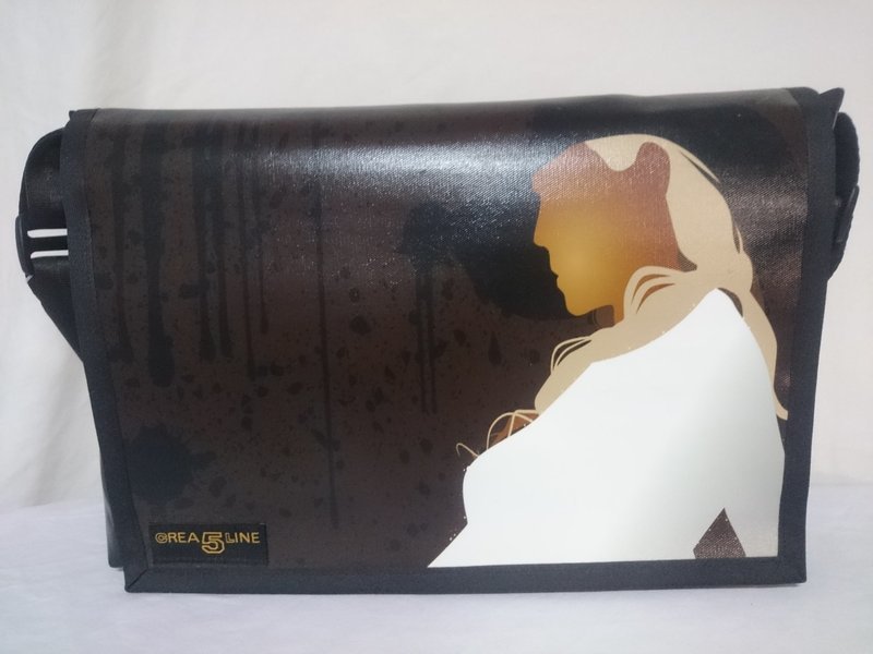 Handtasche Canvas "Lady" mittel oder gross ab