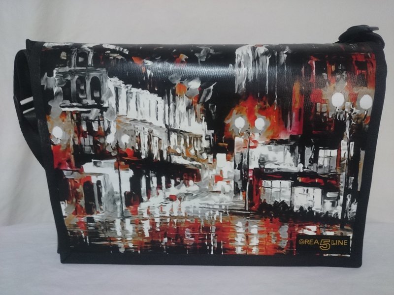 Handtasche Canvas "Streetview" gross