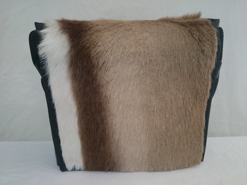 Handtasche klein / Springbock Natur ab