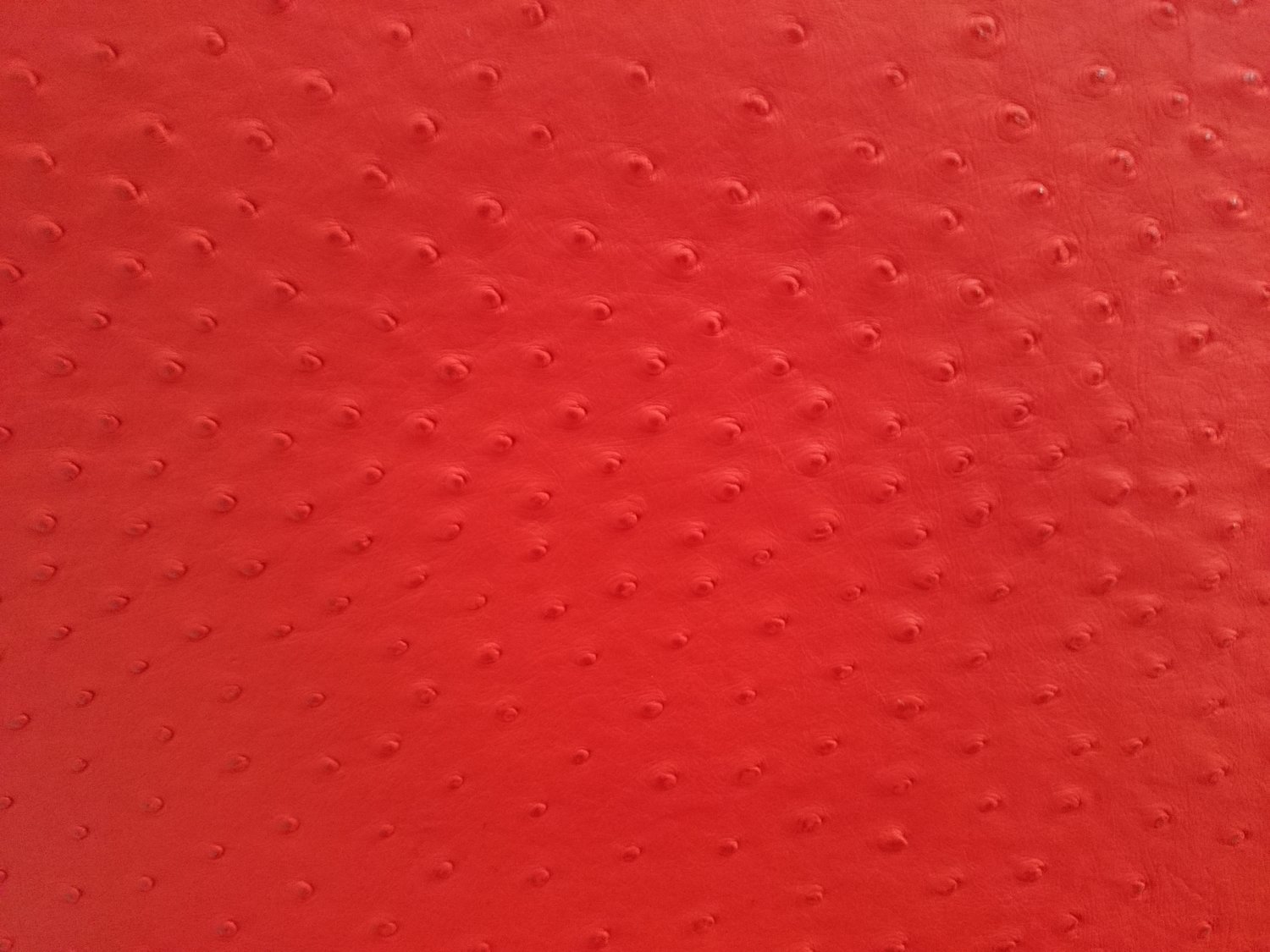 Handtasche mini / Strauss-Optik rot ab