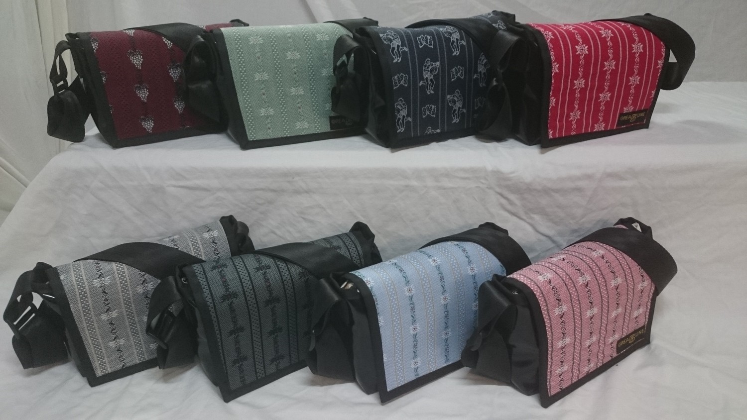Handtasche mini / Edelweiss / Schwinger / Winzer in diversen Farben ab