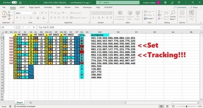 Amazing Tracking Tools - CASH/PICK 3 DOUBLE TRACKING EXCEL (ANY STATE)