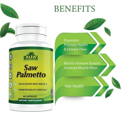 Saw Palmetto × 60 Premier Cápsulas