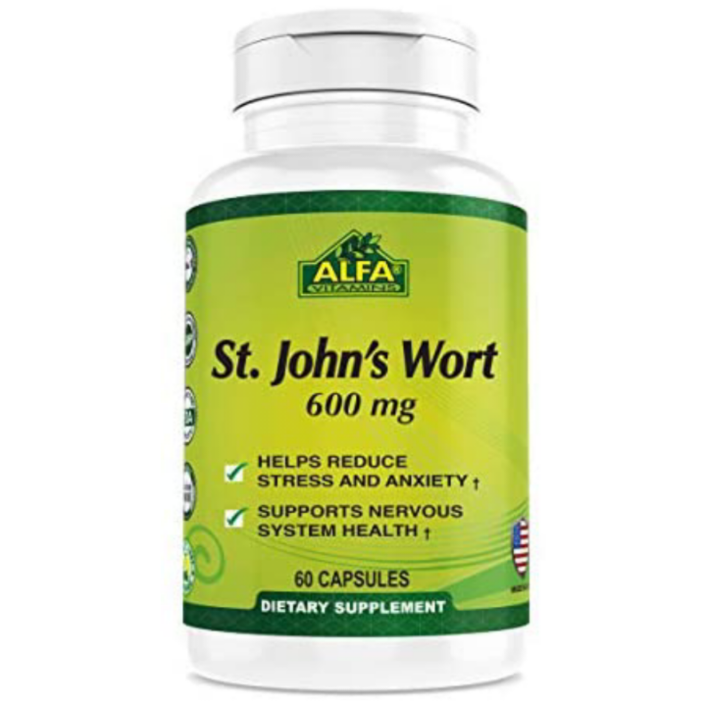 St John&#39;s Wort (Calm Support) × 60 Premier Cápsules