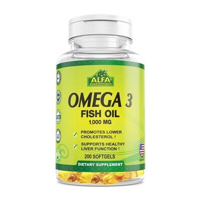 Omega 3 ~ 1.000 Mg × 200 Sofgels