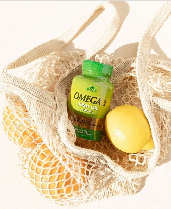 Omega 3 Alfa ~ 1.000 Mg × 100 Sofgels