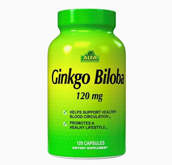 Ginkgo Biloba ~ 120 Mg × 120 Cápsulas