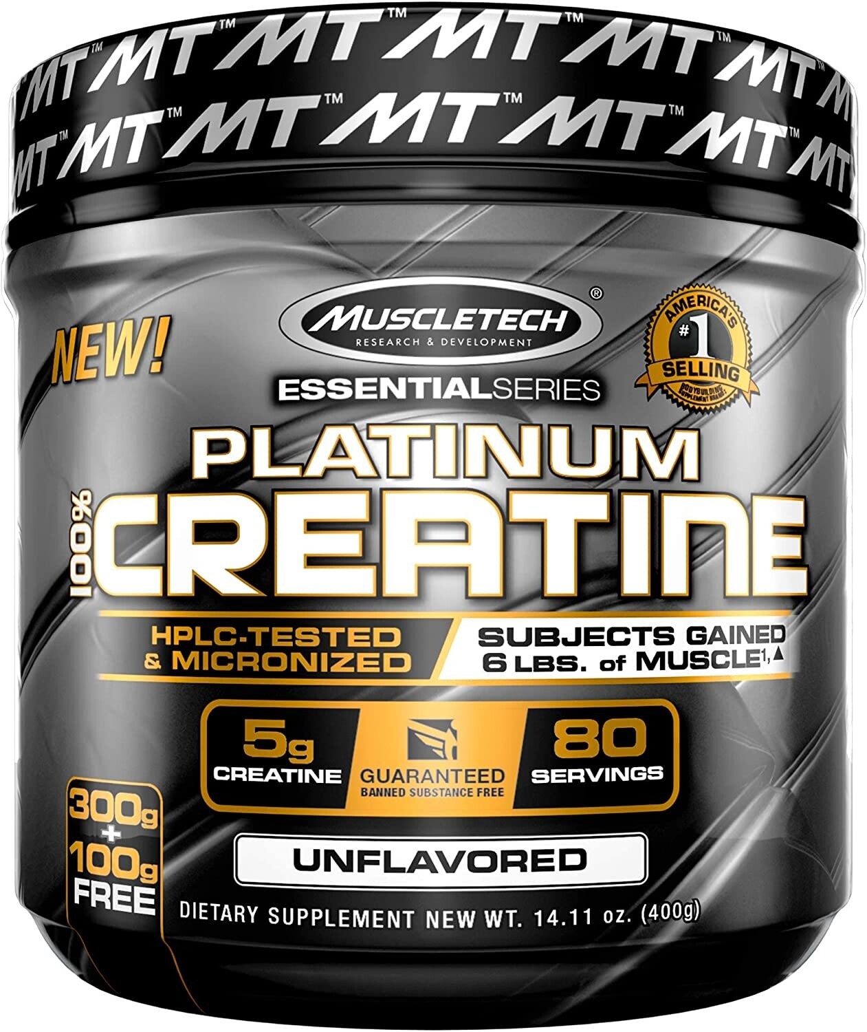 CREATINA PLATINUM ® Powder 400g / 80 Serv