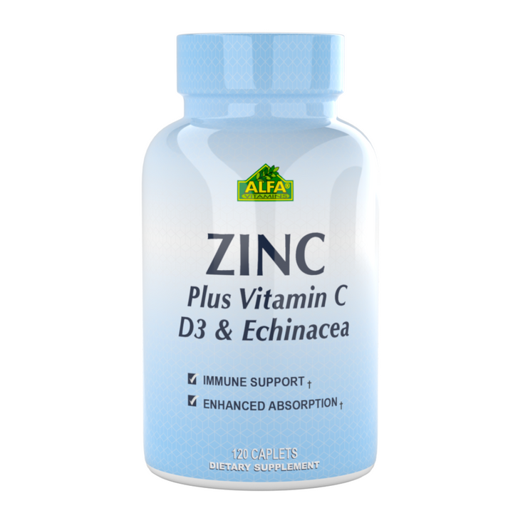 Zinc + C + D + Echinacia × 120 Premier Tablets 