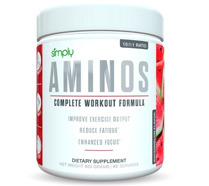 Aminos Simply (WORKOUT FORMULA) × 800 GR / 80 Serv