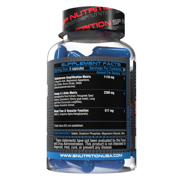 TESTO-DROL® × 120 Capsulas