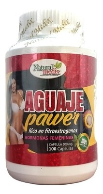 Aguaje Pawer™ ~ 500 MG × 100 Cápsulas