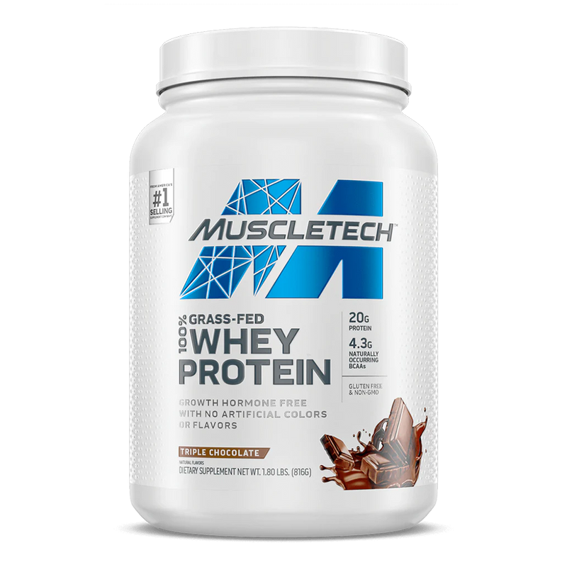 GRASS-FED 100% WHEY PROTEIN × 1.8 LBs