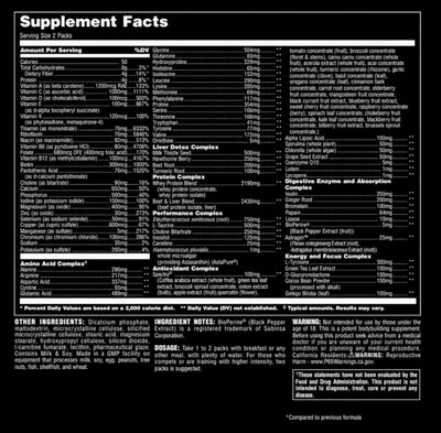 ANIMAL PAK ™ × 44 Packs
