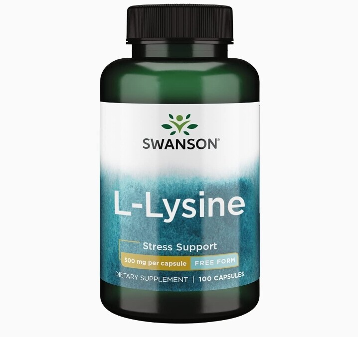 L Lysine 500 MG × 100 caps