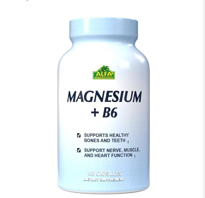 Magnesium + B6 × 100 Tabletas