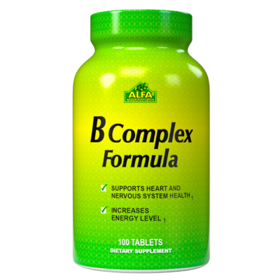 B COMPLEX© (Complejo B) × 100 Tabletas