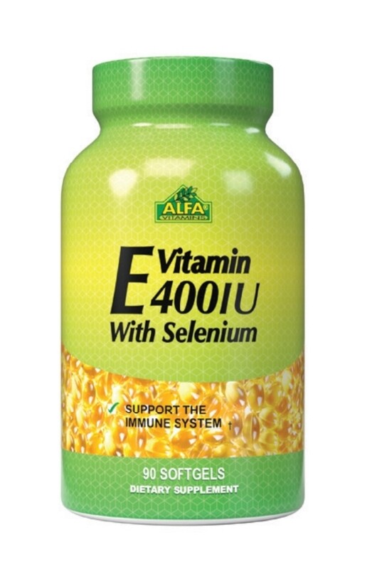 Vitamina E + Selenium Alfa × 90 Premier Sofgels