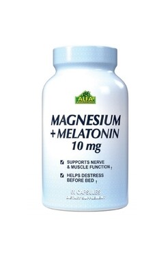 Magnesium + Melatonina × 60 Capsulas