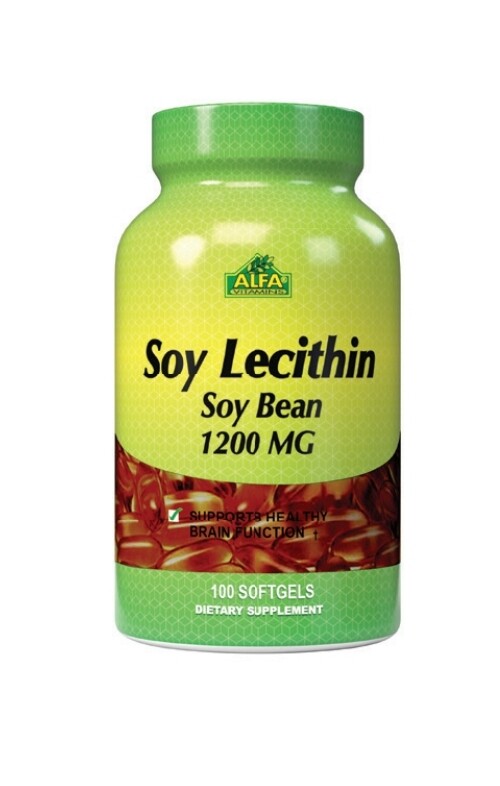 Lecitina De Soya 1.200 Mg × 100 Sofgels