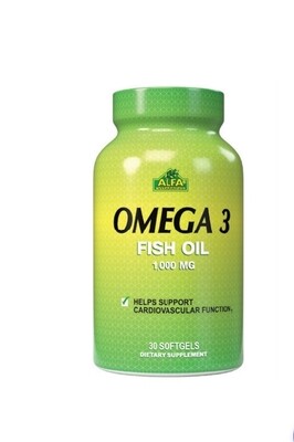 Omega 3 ~ 1.000 MG × 30 Sofgels