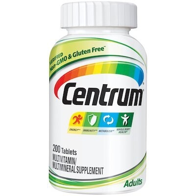 CENTRUM® × 200 Tabletas