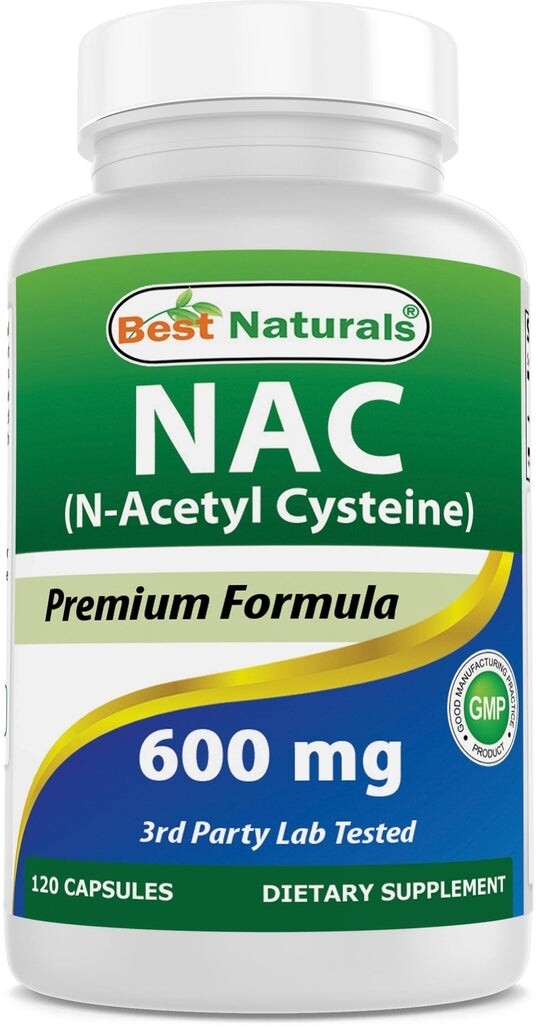 NAC ~ 600 MG × 120 Cápsulas
