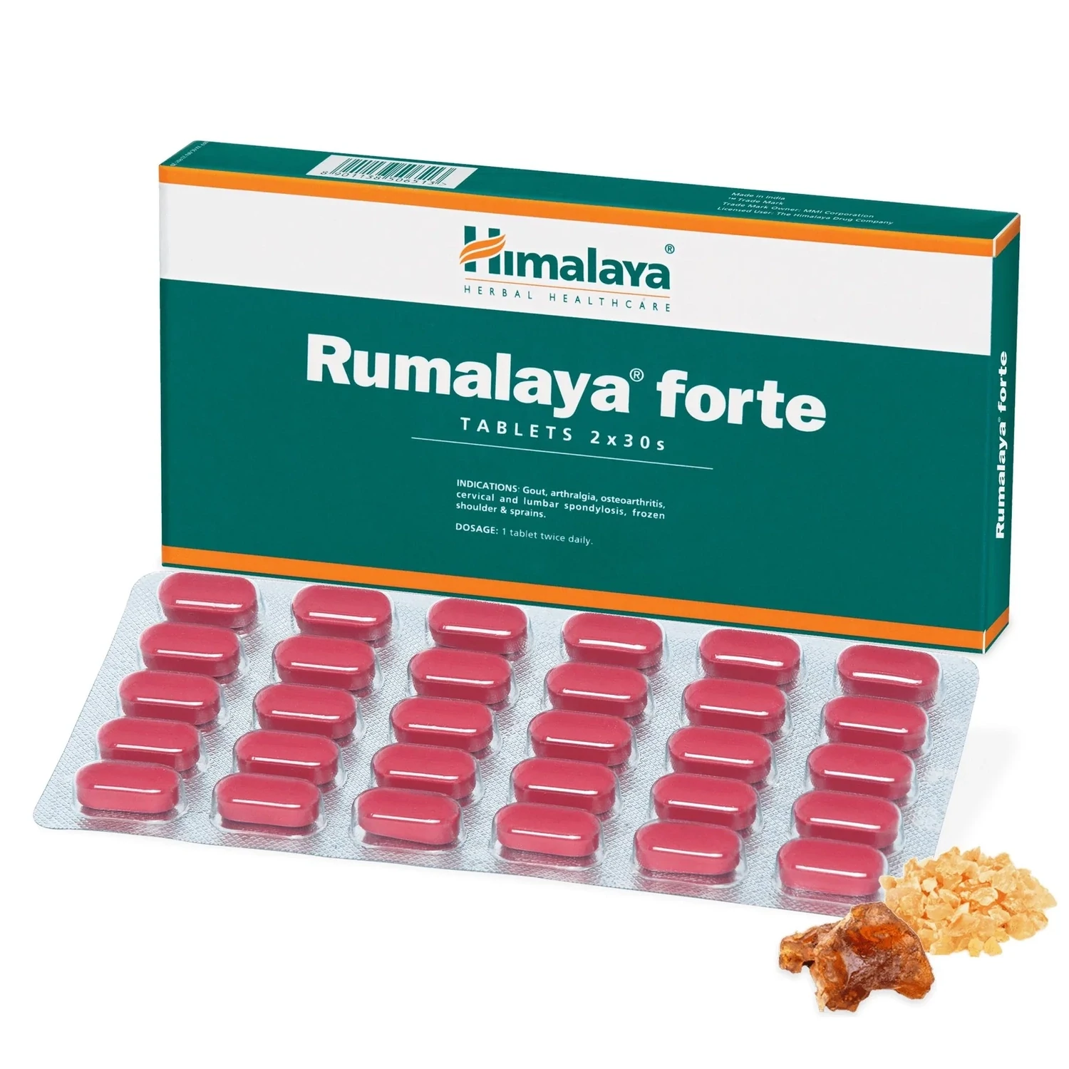 Rumalaya forte® 2 × 30 Tabletas