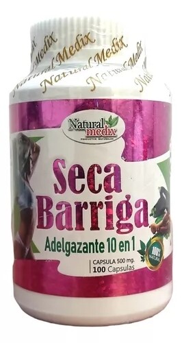 Seca Barriga™ ~ 500 MG × 100 Cápsulas