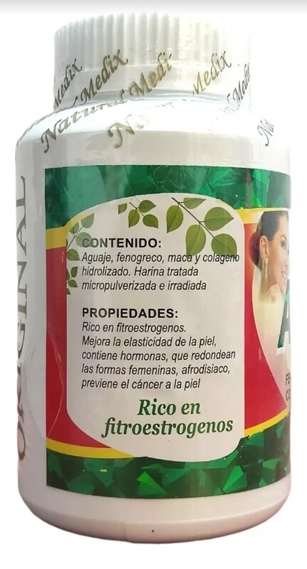 Aguaje Siempre Bella y Joven™ ~ 500 MG × 100 Cápsulas 
