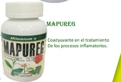 Mapureg ~ 300 Mg x 70 Cápsulas 