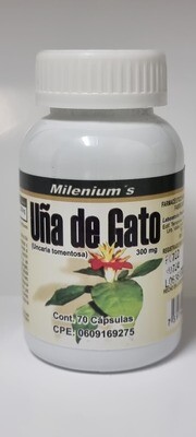 Uña de gato ~ 300 Mg x 70 Cápsulas 