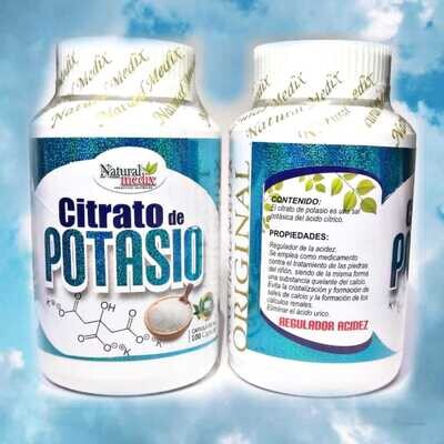 Citrato De Potasio™ ~ 500 MG × 100 Cápsulas