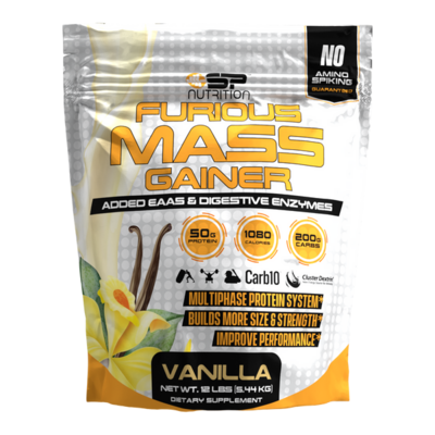 FURIOUS MASS GAINER ® × 12 LBs FURIOUS MASS GAINER ® × 12 LBs