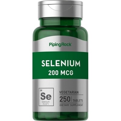 Selenium (Selenio) ~ 200 Mcg × 250 Tabletas