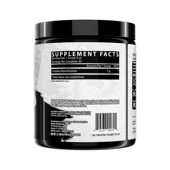 Creatina Nutrex ~ 5.000 Mg × 60 Serv