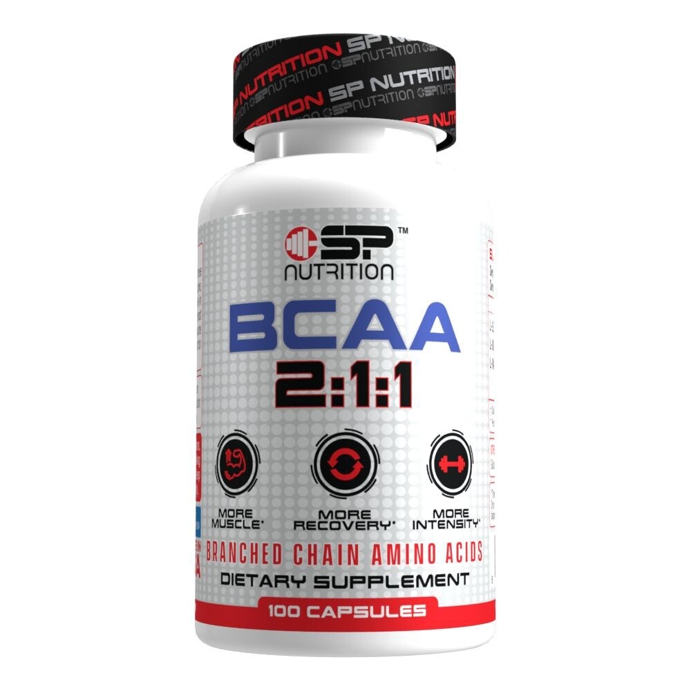 BCAA 2:1:1 SP × 100 Capsulas