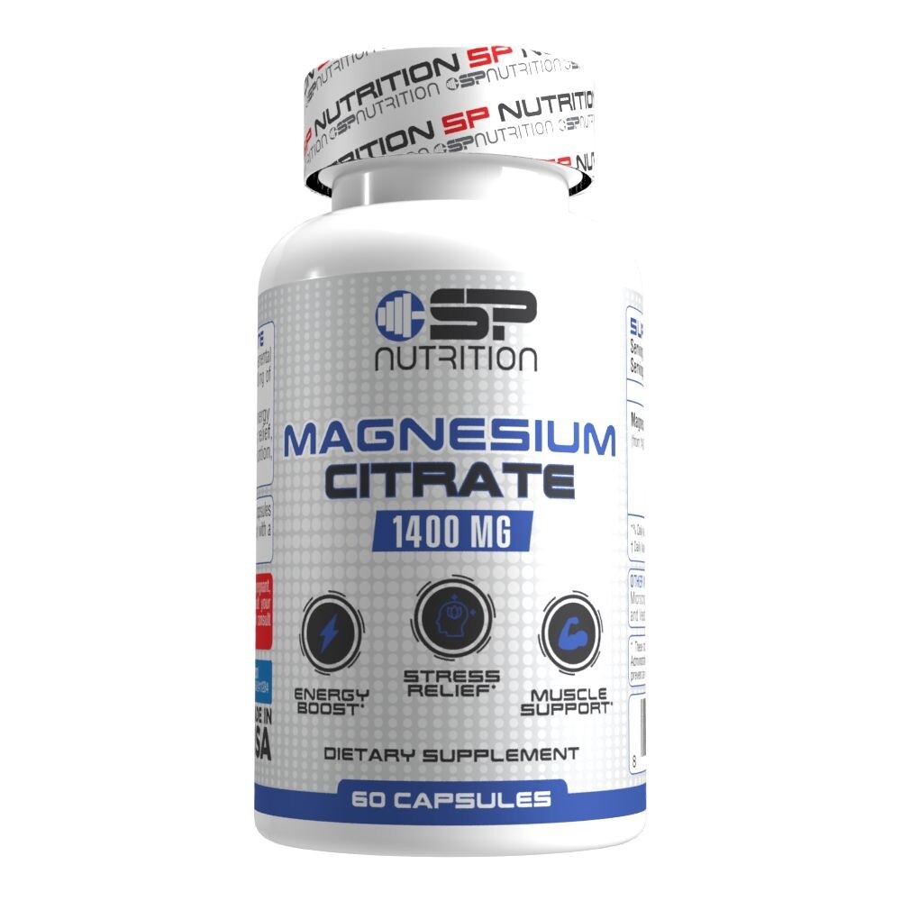 MAGNESIUM Citrate 1.400 SP × 60 Cápsulas