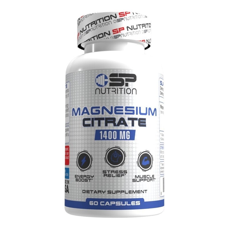 MAGNESIUM Citrate 1.400 SP × 60 Cápsulas