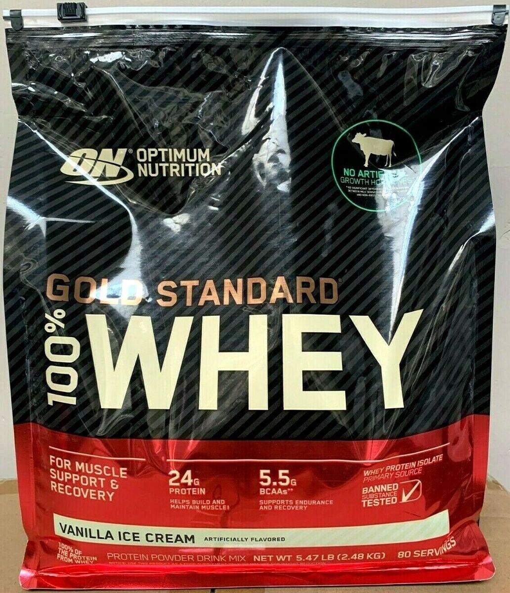 GOLD STANDARD 100% WHEY ON × 5.47 LBs