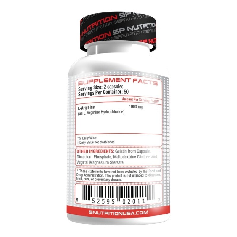 L - Arginine 1.000 SP ~ 100 Cápsulas