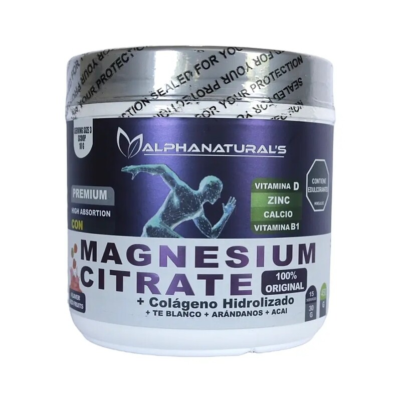 Magnesio Citrate Complex Powder × 450 Gr