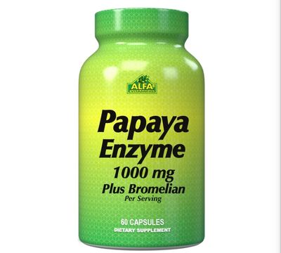 Papaya Enzyme Plus Bromelian × 60 Cápsulas