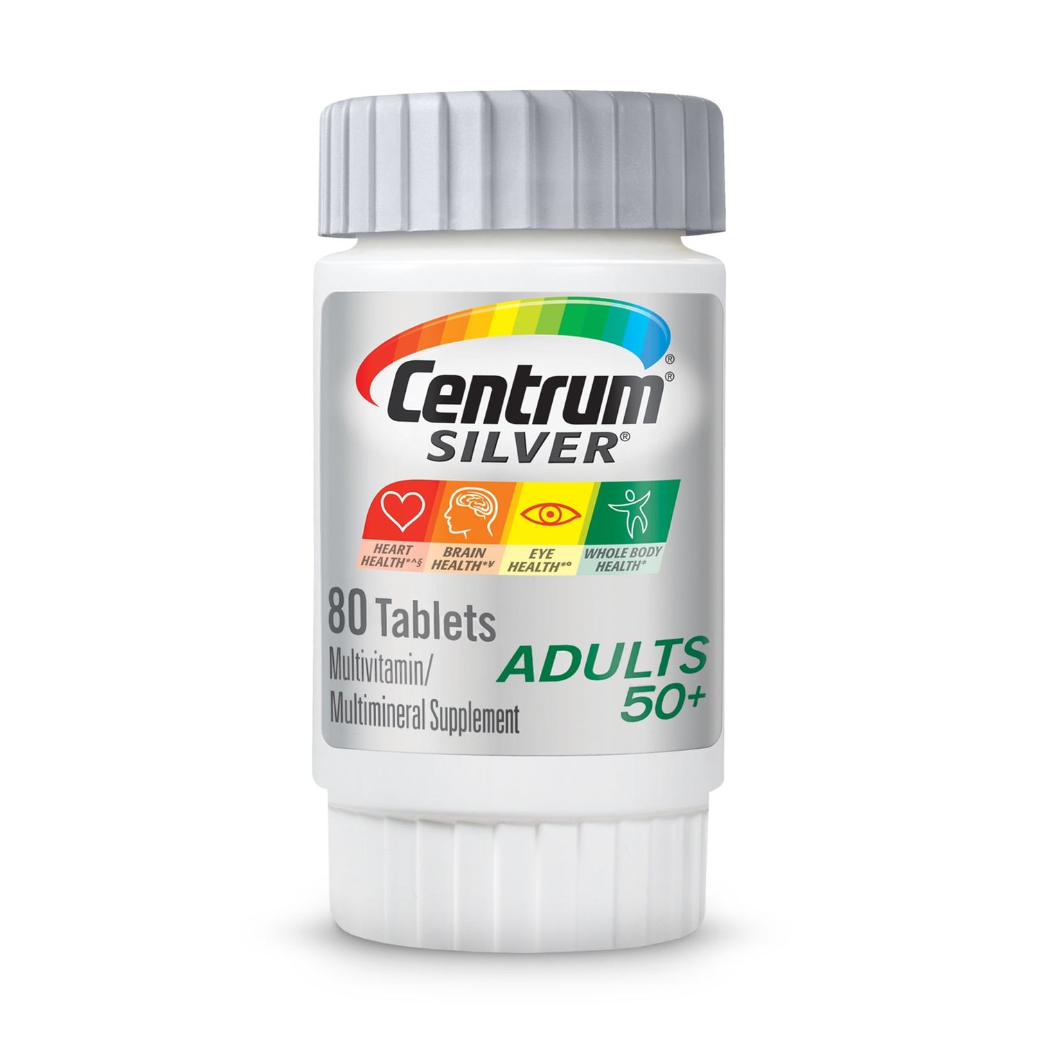 CENTRUM® SILVER × 80 Tablets