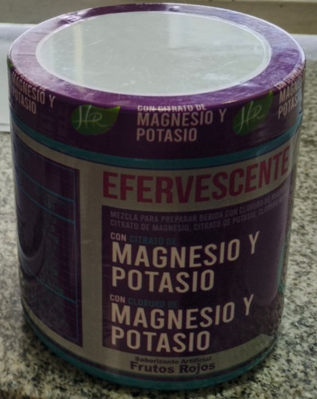Citrato + Cloruro de Magnesio &amp; Potasio en polvo
