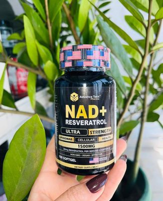 NAD+ Resveratrol ~ 1500 × 100 Sofgels