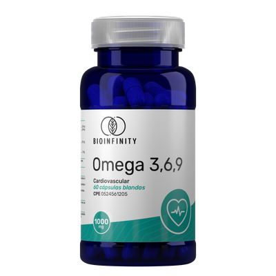 Omega 369 ~ 1.000 MG × 60 Cápsulas Blandas