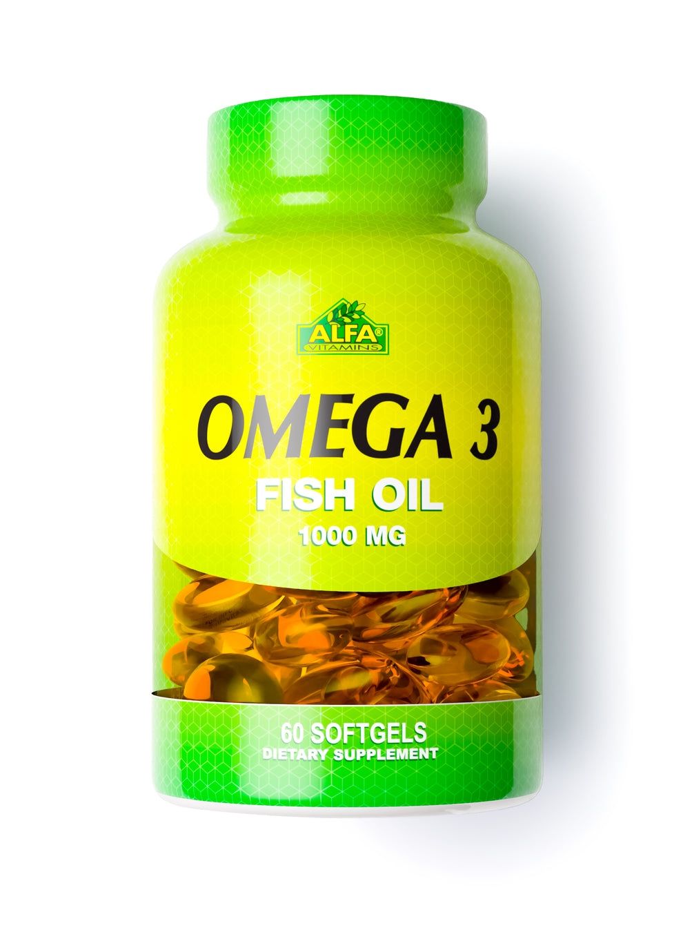 Omega 3 Alfa ~ 1.000 Mg × 60 Sofgels