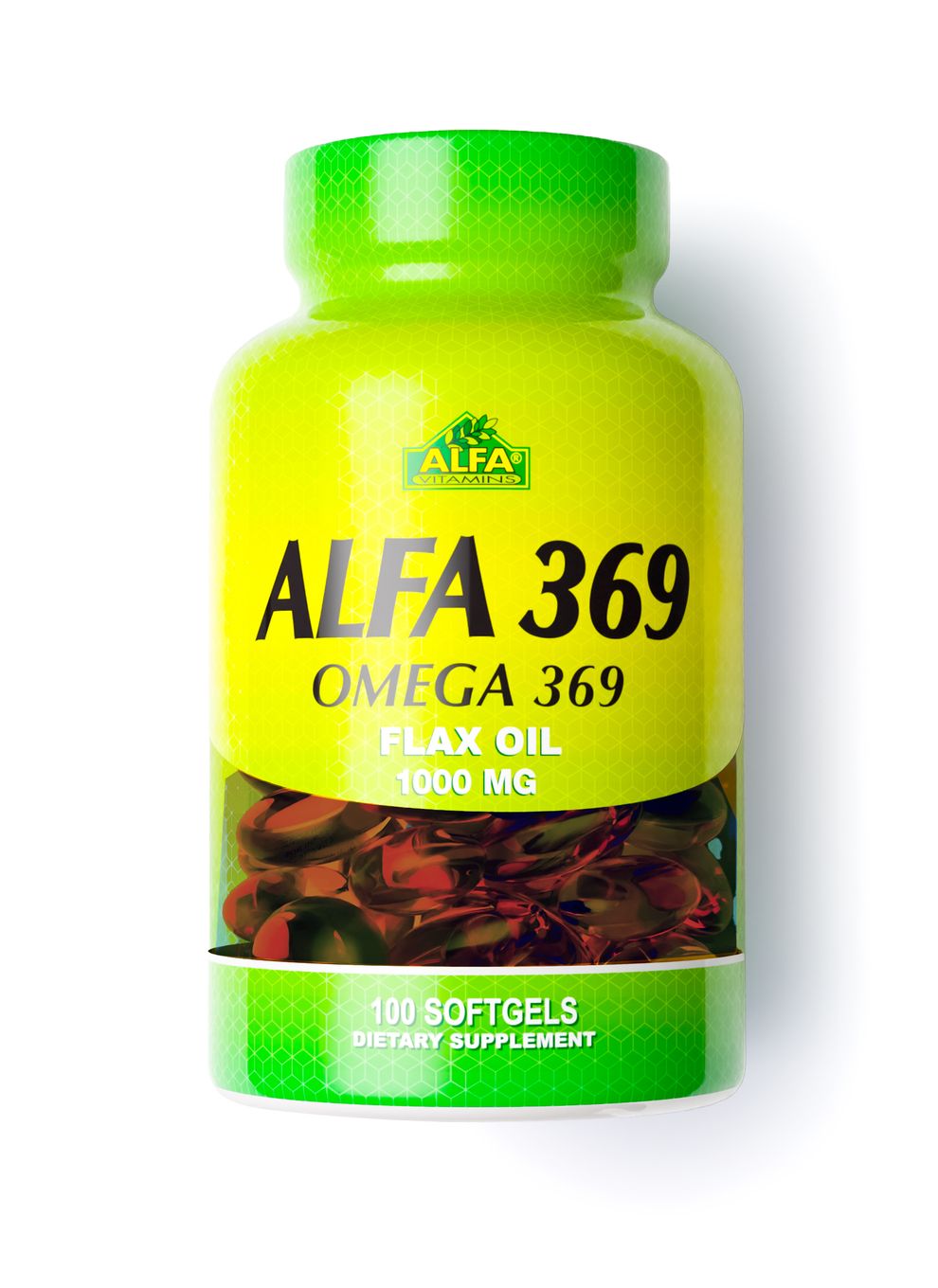 Omega 3,6,9 ~ 1.000 Mg × 100 Sofgels